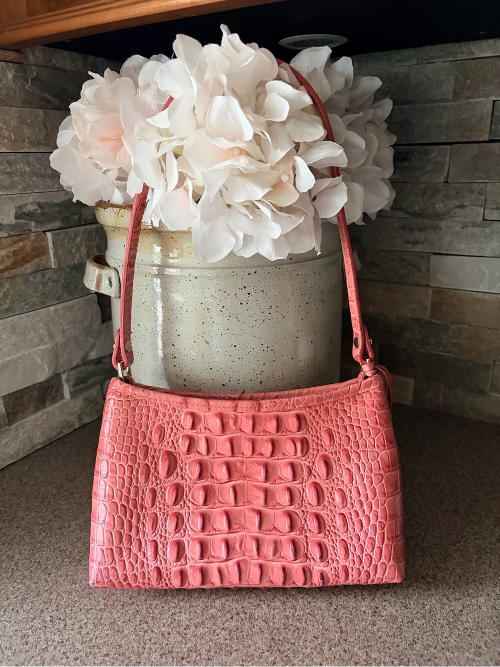 SOLD Brahmin Anytime Mini Satchel